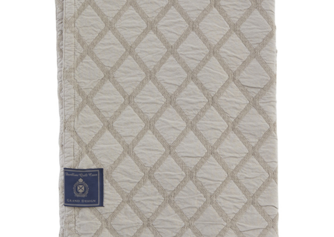 Överkast Grand Design Dunblane Sand Bedspread - 180x260 cm