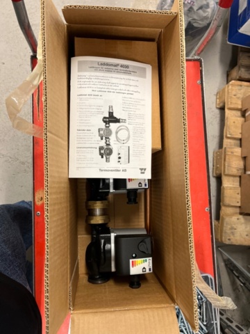 Ventilpaket med reglercentral - Laddomat 4030