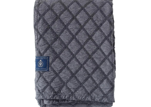 Överkast Grand Design Dunblane Grey Bedspread - 260x260 cm