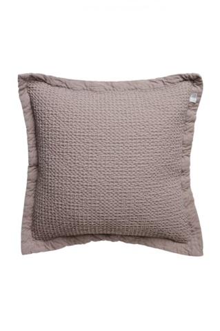 2 st Kuddfodral Grand Design Waffle Taupe - 50x90 cm