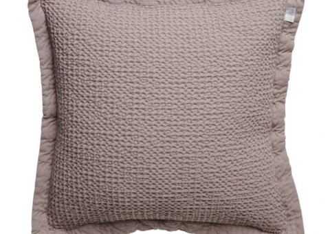 2 st Kuddfodral Grand Design Waffle Taupe - 50x90 cm