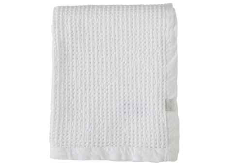 Överkast Grand Design Waffle White - 180x260 cm