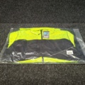 1560485-3 5 st Sweatshirtjackor Gesto Explore Stickad Gul/Svart, Strl 4XL