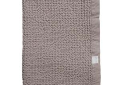 Överkast Grand Design Waffle Taupe - 260x260 cm