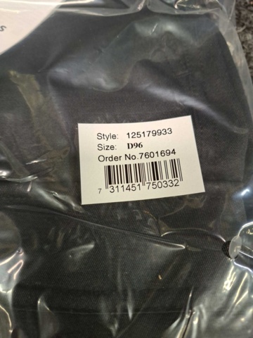 1560442-3 5 pcs Service pants Gesto Pure G517 Class 1, Size D96