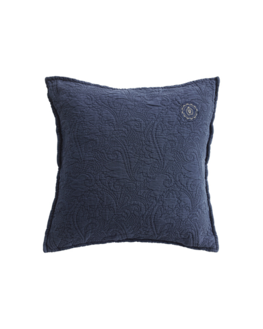 2 st Kuddfodral Grand Design Floral Quilt Blue - 48x88 cm