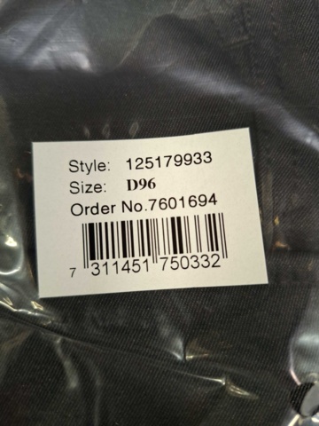 1560447-3 10 st Servicebyxor Gesto Pure G517 Klass 1, Strl D96