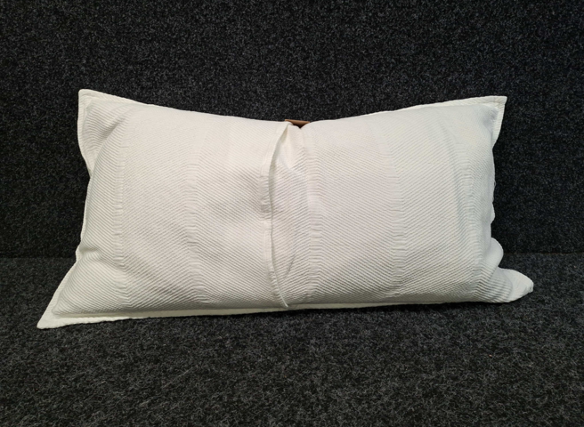 1560399-9 2 st Kuddfodral Grand Design Classic Stripe White - 50x90 cm