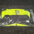 1560490-3 2 st Sweatshirtjackor Gesto Explore Stickad Gul/Svart, Strl 4XL