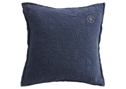 2 st Kuddfodral Grand Design Floral Quilt Blue - 50x90 cm