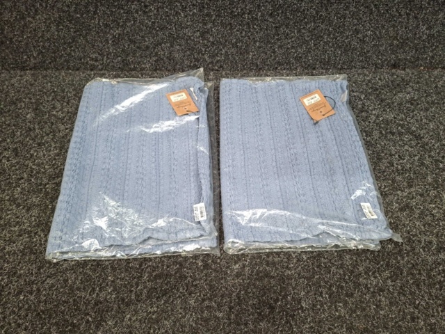 1560430-2 2 st Kuddfodral Grand Design Florida Blue - 40x60 cm