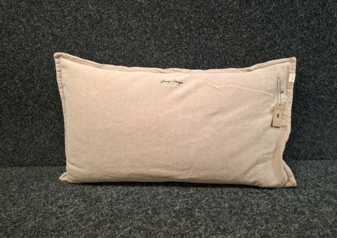 2 st Kuddfodral Grand Design Velour Sand - 50x90 cm