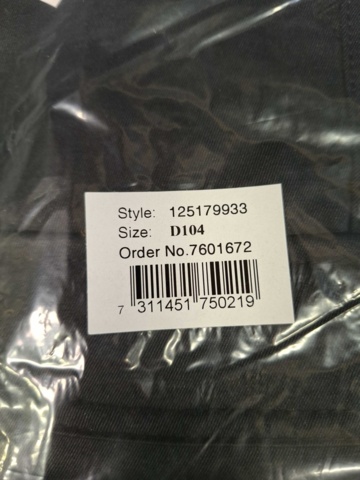 1560534-3 2 st Servicebyxor Gesto Pure G517 Klass 1, Strl D104