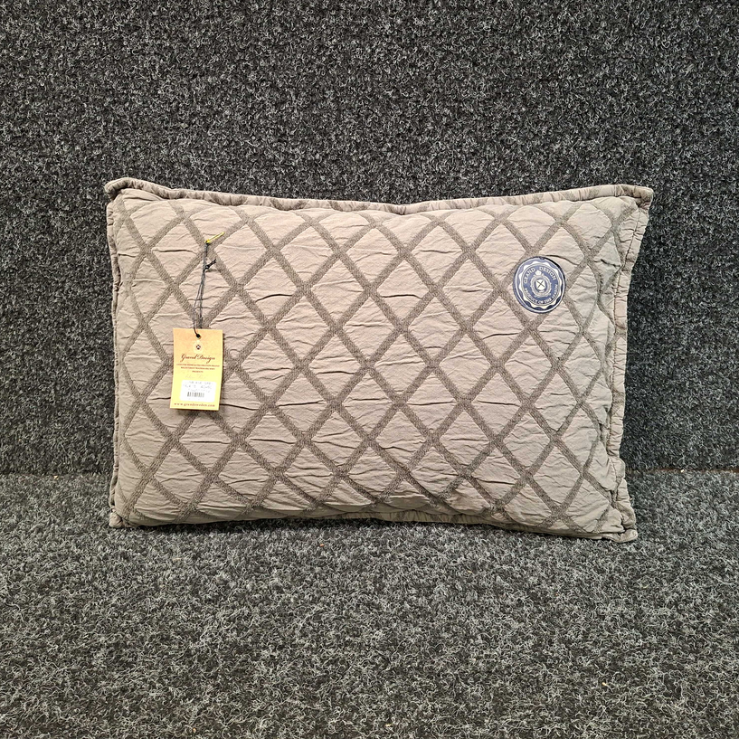 1560412-1 2 pillowcases Grand Design Dunblane Gray - 40x60 cm