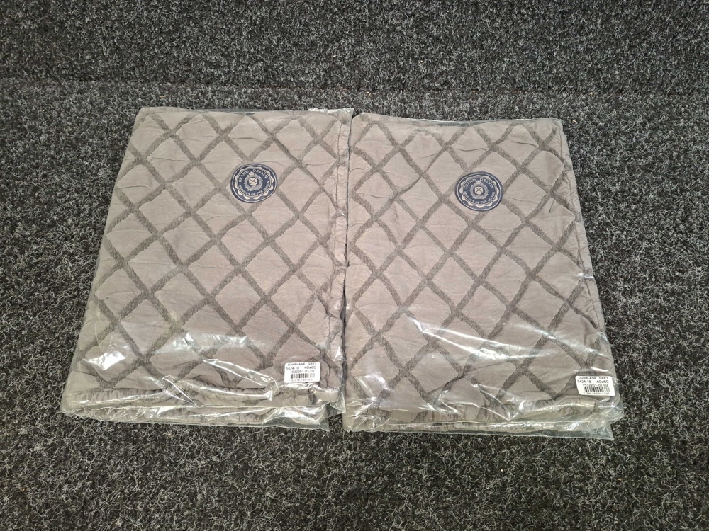 1560412-2 2 pillowcases Grand Design Dunblane Gray - 40x60 cm