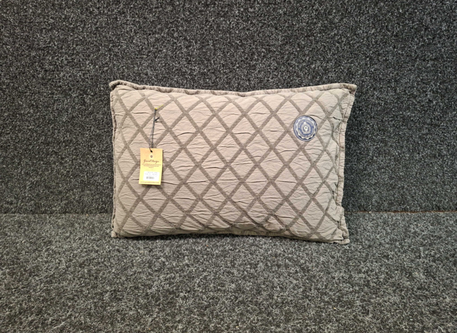 1560414-1 2 st Kuddfodral Grand Design Dunblane Grey - 40x60 cm