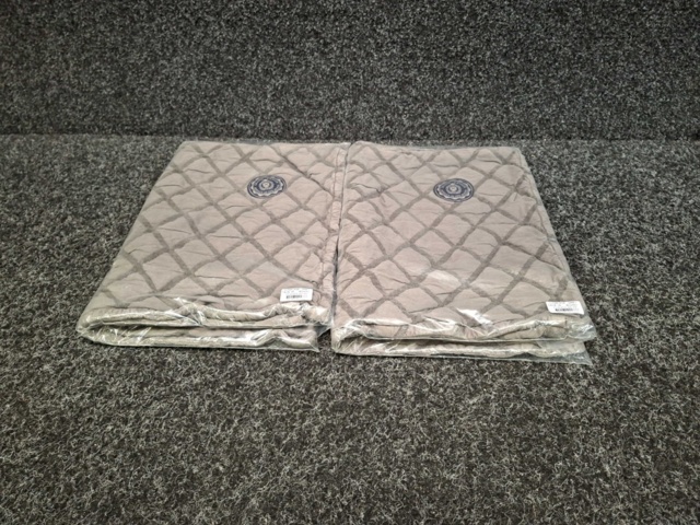 1560414-3 2 st Kuddfodral Grand Design Dunblane Grey - 40x60 cm