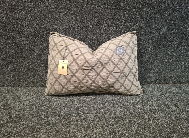 1560414-10 2 st Kuddfodral Grand Design Dunblane Grey - 40x60 cm