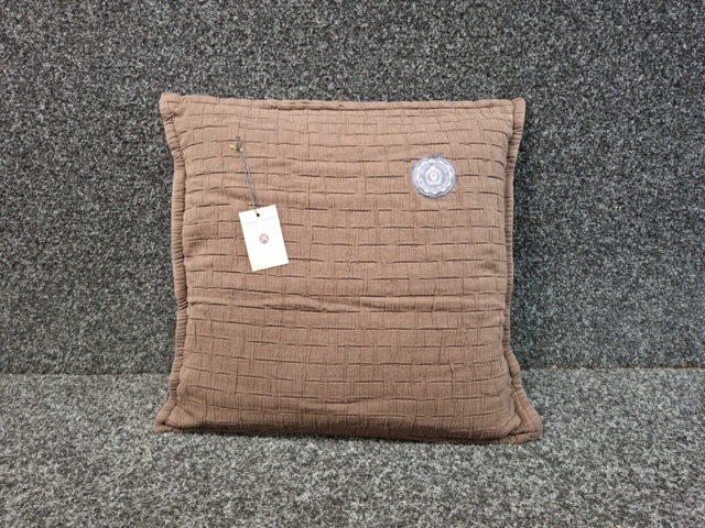 1560423-1 2 st Kuddfodral Grand Design Palermo Brown - 50x50 cm