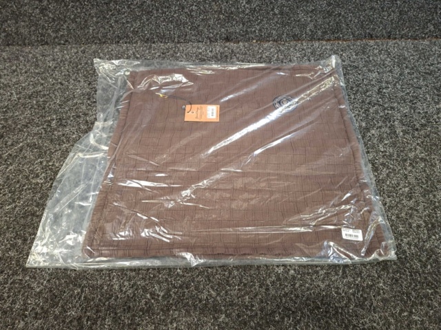 1560423-8 2 st Kuddfodral Grand Design Palermo Brown - 50x50 cm