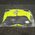 1560501-3 2 st Sweatshirtjackor Gesto Explore Stickad Gul/Svart, Strl XS