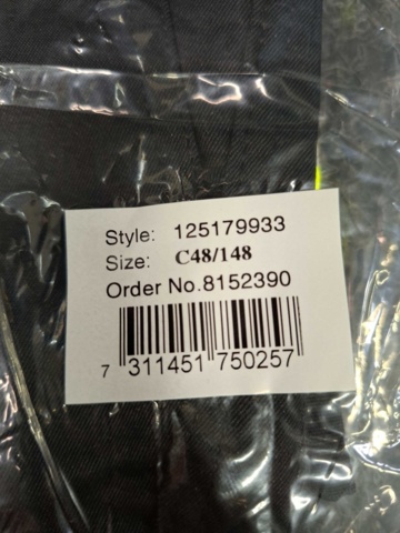 1560623-4 4 st Servicebyxor Gesto Pure G517 Klass 1, Strl C48/148