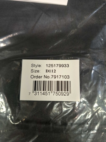 1560684-3 5 st Servicebyxor Gesto Pure G517 Klass 1, Strl D112