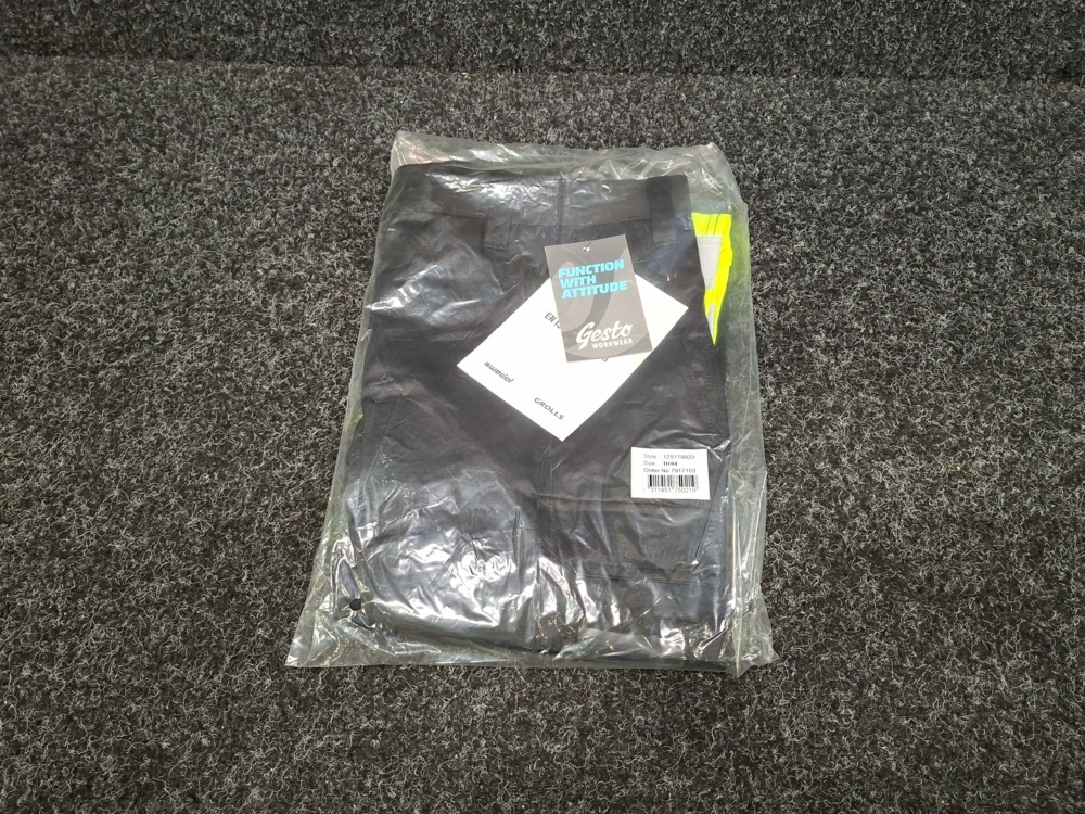 1560553-2 10 st Servicebyxor Gesto Pure G517 Klass 1, Strl D104