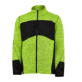 1560590-1 2 st Sweatshirtjackor Gesto Explore Stickad Gul/Svart, Strl XL