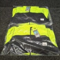 1560591-2 2 st Sweatshirtjackor Gesto Explore Stickad Gul/Svart, Strl XL