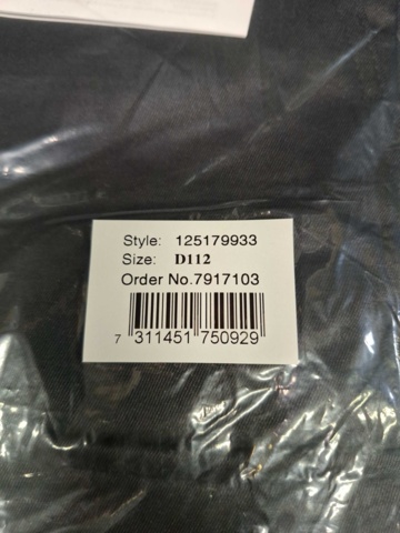 1560697-3 10 st Servicebyxor Gesto Pure G517 Klass 1, Strl D112