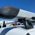 1436434-7 Roof pipe holder with mounting parts - Rhino PipeTube Pro
