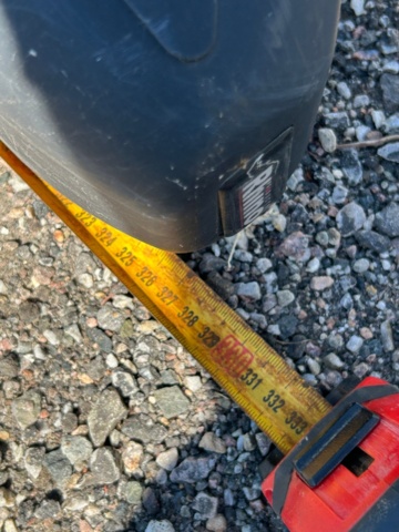 1436434-10 Roof pipe holder with mounting parts - Rhino PipeTube Pro