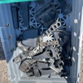 1436434-12 Roof pipe holder with mounting parts - Rhino PipeTube Pro