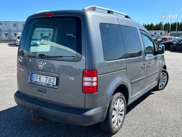1192984-5 Volkswagen Caddy 1.6 TDI DPF DSG Sekventiell, 102hk, 2011