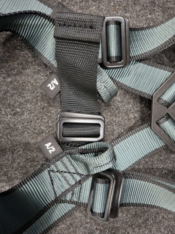 1561078-4 Helsele Cresto Harness 1115, Onesize