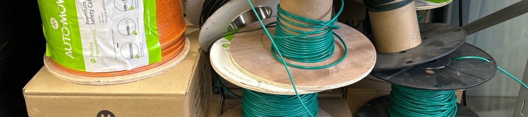 Image representing the auction - Boundary cables for robotic lawnmowers from bankruptcy estate