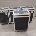 1561130-1 Flight case, 4 pcs - Single case for spotlights, on wheels