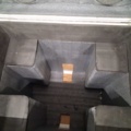 1561130-4 Flight case, 4 pcs - Single case for spotlights, on wheels