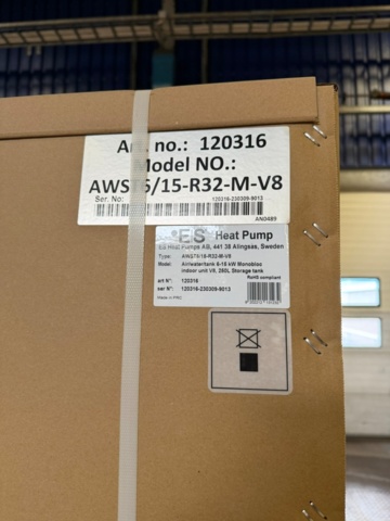 1561207-2 ES Energy Save AWST 12 kW – Complete air/water heating system with 250L VVB N2.63