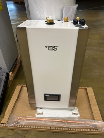 1561209-3 9 kW air/water heat pump incl. buffer tank, easily connects to an existing heating system L3.65