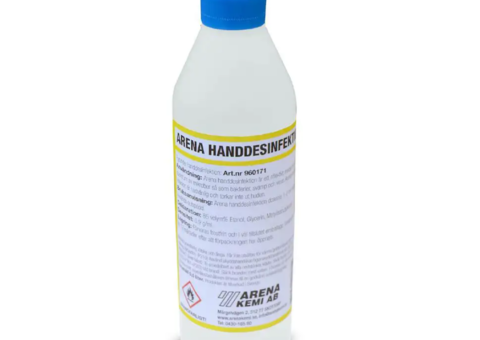 Hand sanitizer, 24 pcs - Arena, 0.5 L, 85%