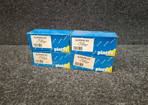 4 pcs Packs of clip nails 125mm, Pintos