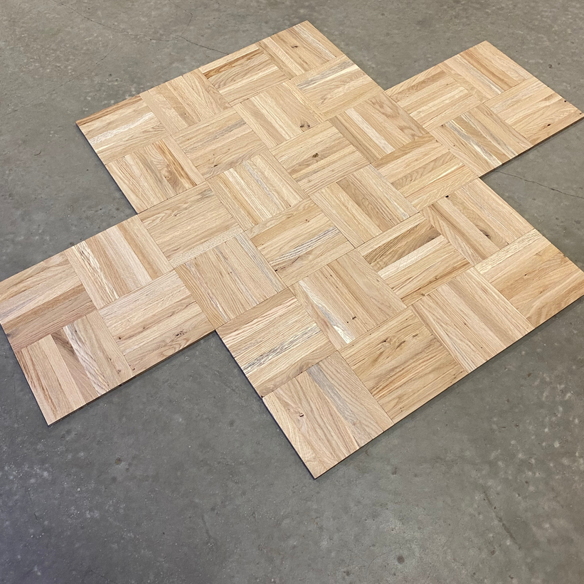 1561431-1 Solid oak mosaic parquet Exportdrvo 640x320x8 mm (approx. 177.12 sq m)