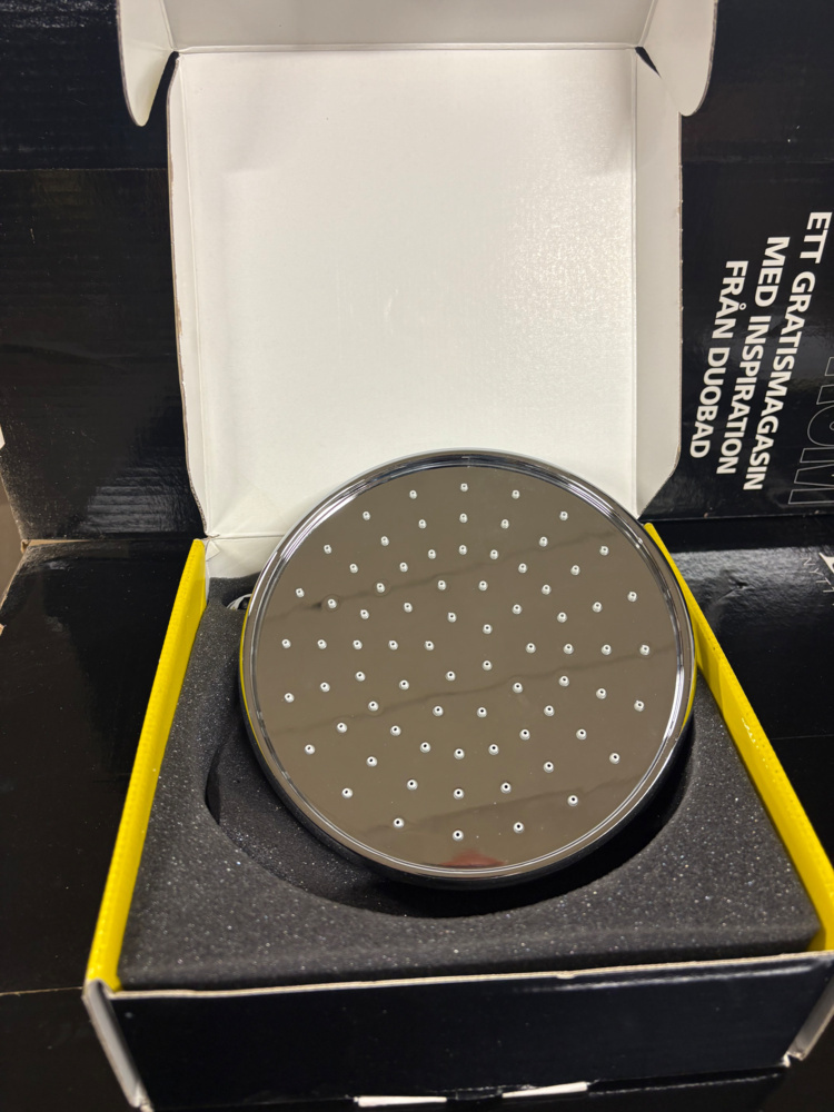 1554066-1 Ceiling shower head - Cristina Rubinetterie, Retro 200, Ø200 mm