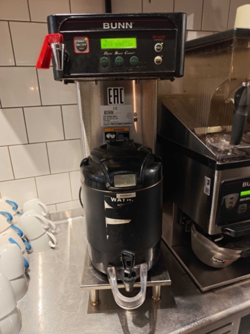 1485492-2 Filterkaffebryggare Bunn ICBA med tillbehör