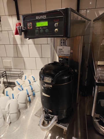 1485492-3 Filterkaffebryggare Bunn ICBA med tillbehör