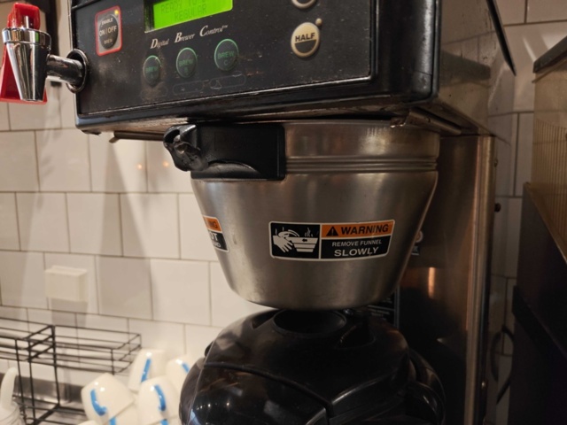1485492-5 Filterkaffebryggare Bunn ICBA med tillbehör
