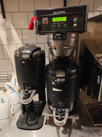 1485492-1 Filterkaffebryggare Bunn ICBA med tillbehör
