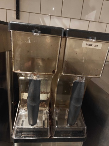 1485493-4 Kaffekvarn för filterbryggare med två behållare Bunn MHGA